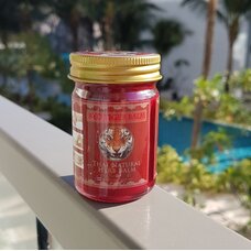 Красный тигровый бальзам Thai Kinaree 50 грамм