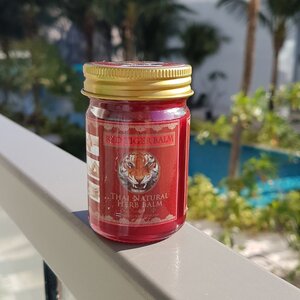 Красный тигровый бальзам Thai Kinaree 50 грамм