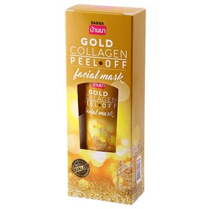 Золотая маска-пленка Gold Collagen Banna