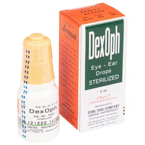 Тайские капли для лечения воспалений глаз и ушей DexOph