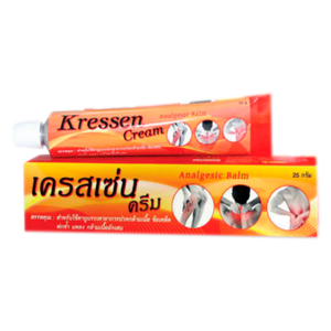 Тайский обезболивающий крем от боли в суставах Kressen, 25 гр.