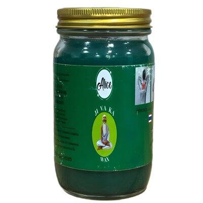 Тайский зеленый бальзам Ji Va Ka Wax, 200 гр.