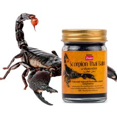 Тайский черный бальзам с ядом скорпиона Banna 200  грамм