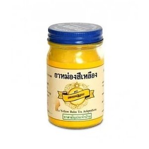 Желтый бальзам из Таиланда Yellow Balm Tra Aekprathom 50 грамм