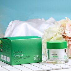 Крем для лица с алое вера Cathy Doll Aloe Ha Fresh Aloe Vera Memory Cream 
