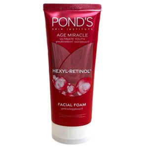 Тайская пенка для лица с гексил-ретиноломPOND'S Age Miracle Ultimate Youth Hexyl Retinol, 90 гр