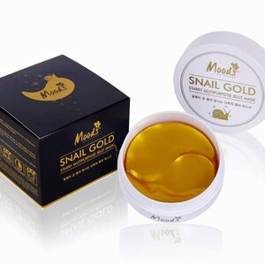 Гидрогелевые патчи с улиткой и золотом Moods Snail Gold
