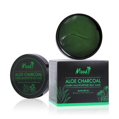 Гидрогелевые патчи Moods Aloe Charcoal Starry Multipurpose Jelly
