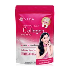 Японский питьевой коллаген в порошке Vida Collagen Pure для кожи и суставов, 100 грамм