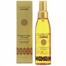 Сыворотка для волос с кератином и аргановым маслом UNION BEAUTY 130 мл Сыворотка для волос с кератином и аргановым маслом UNION BEAUTY 130 мл