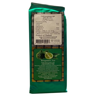 Тайский чай 101 Tea Brand с бергамотом