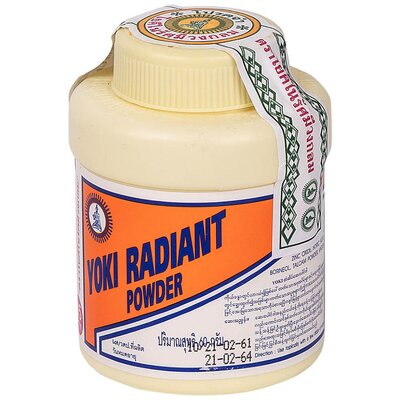 Тайский антибактериальный тальк Yoki Radiant Powder,100 гр.