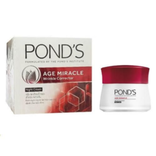 Ночной крем-корректор морщин Ponds Age Miracle 