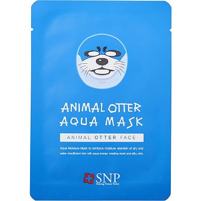 Корейская тканевая маска для лица с изображением животных Выдра